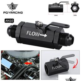 Fittings Pqy - An10 10An-10 An Shut Off Vae Fitting Aluminum Black Pqy-Wlpv72-10 Drop Delivery 2022 Mobiles Motorcycles Parts Fuel Sys Dhnaf