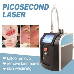 Portable Picosecond Nd Yag Laser Carbon Peeling Tattoo Pigmentation Removal Pico Skin Rejuvenation 755nm 532nm 1064nm Pigment Removal For Beauty Salon