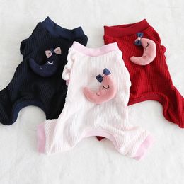 Dog Apparel XXS XS Clothes Pajamas Puppy Jumpsuit Sleepwear For Teacup Chihuahua Yorkie Jumper Kitten Shirt