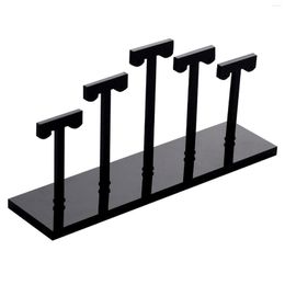 Jewelry Pouches Tabletop T Shape Earring Stand Showing Free Standing Shelf Rack Style Holder Display Holders For Show