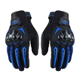 Cycling Gloves Motorcyc Wearab Sport Full Finger Mitten Lvas Protective Gears Gant Racing L221024