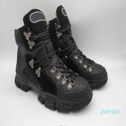 Martin Boots Hiking Boot Sneakers Outdoor Shoes Flashtrek Leather Casual Fashion Ankle Booties Military Women Men 004