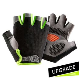 Cycling Gloves Half Finger for Men Women Anti-slip sweat Breathab Anti-shock Sports Bodybuilding Bike Bicyc Glove L221024