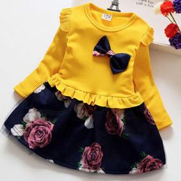 Girl Dresses Girls Dress Spring And Autumn Clothing 2022 Fashion Children's Net Princess Flower Baby Christmas