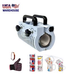 USA Free shipping 11oz 15 oz 20 oz 30 oz tumbler mug Heat press machine for sublimation printing
