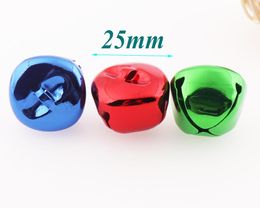 Party Supplies 10 PCS Blue/Red/Green Jingle Bells Collar Big 25mm Christmas Durable For Crafts Pet