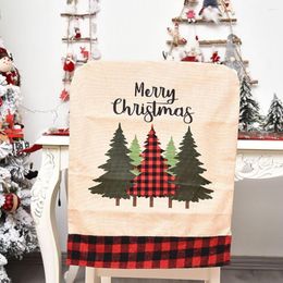 Chair Covers Christmas Cover Waterproof 56 X 45.5cm Comfortable Decor Dining Eco-friendly For Year Home Brand