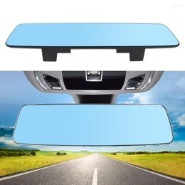 Interior Accessories Anti-glare Wide-angle Blue Frameless Mirror 3000R Micro Curvature Lens Car Rear View 2.5D Full Creen HD Glass