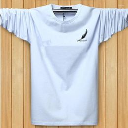 Men's T Shirts Autumn Men Tshirt Long Sleeve Wholesale Big Salse Print Tops Underwear Home Loose Plus Size 6XL Tees