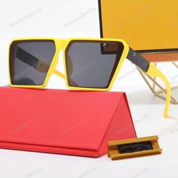 Goggle Sunglasses High-quality Glasses 7 Colours Luxury Designer Sunglass Women Glass Eyeglasses Travel Eyeglass Full Frame Adumbral Eyewear Wholesale with Box