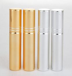 400pcs 10ML UV Parfum Travel Spray Bottle For Perfume Portable Empty Cosmetic Containers With Aluminium Spray#3515