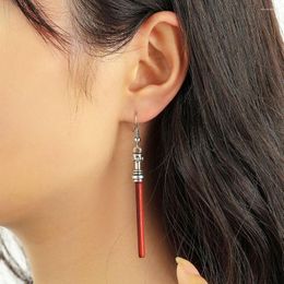 Dangle Earrings Wars Lightsaber Personality Movies The Same Cosplay Jewelry Accessories Drop Earing Gifts For Women Girls Fans