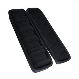 Watch Boxes 5 Slot Roll Zipper Case Organiser Separated Pillow Durable