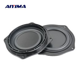 Portable Speakers AIYIMA 4Inch Bass Radiator Speaker Vibration Diaphragm Passive Loudspeaker Woofer Plate Subwoofer DIY 221022