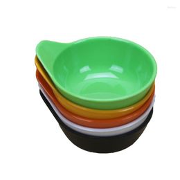 Bowls 100pcs 10.8cm Japanese Plastic Melamine High Quality Soy Sauce Sushi Dishes Pot Rice Bowl Tableware White