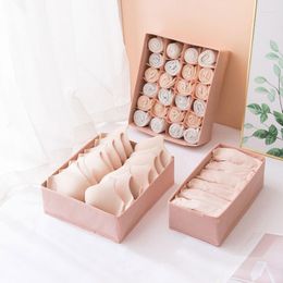 Storage Drawers 3PCS/Set Non-woven Fabric Underwear Organizer Bras Socks Drawer Fold-able Box Wardrobe Clothes