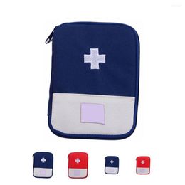 Storage Bags Oxford Cloth Emergency Zipper Closure Survival Pills Tapes Organiser Case Mini Pouch Outdoor Gears