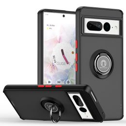 Armour Magnetic Cases For Google Pixel 7 PIXEL 6 Pro Case Soft TPU Gel Skin Protection Kickstand Hard Cover