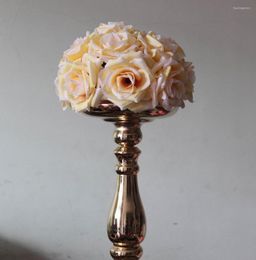 Decorative Flowers SPR 25CM 10pcs Pomander Rose Ball Wedding Kissing Flower Party/home Decoration