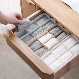 Storage Drawers 6 Grids Multifunctional Underwear Socks Makeup Organizer Box Container