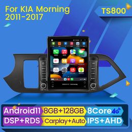 2din Android 11 Car Dvd Radio Multimidia Video Player for KIA PICANTO Morning 2011-2016 Navigation GPS Carplay RDS Head Unit