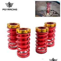Shock Absorbers Pqy - Forged Aluminium Coilover Kits For Honda Civic 88-00 Red Available Suspension / Springs Pqy-Th11 Drop Delivery 2 Dh6Lm