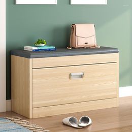 Clothing Storage Footstool Shoe Cabinet Can Sit Footstool-Style Household Door Simple Multi-Function