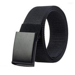 Belts Unisex Belt High Quality Black Automatic Buckle Men Solid Colour Casual And Women Cowboy Pants