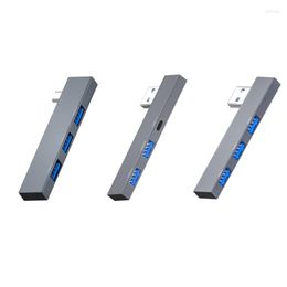 3-Port Usb Hub 3.0 2.0 USB/Type C Splitter Laptop Computer Notebook Accessories Aluminum Alloy Multi Extender Gadget