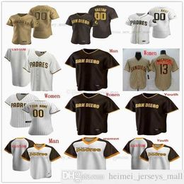 Custom Men Kids Women Baseball Jersey Mark Melancon Joe Musgrove Austin Adams Brad Ausmus Chris Paddack Craig Stammen Dave Winfield Drew