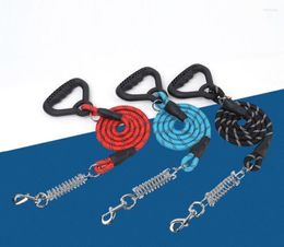 Dog Collars And Impact Proof Spring For Rope Medium Large Traction Pet Products