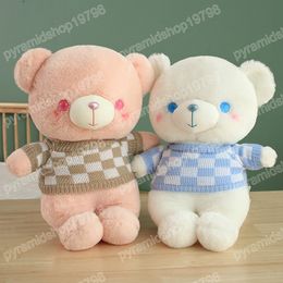 35/50 cm 4 colori orsacchiotto orsacchiotto con maglione animali di peluche orso peluche bambolo bambolo per bambini amanti del compleanno