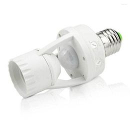 Lamp Holders E27 LED Bulb Holder Light Socket Switch Infrared PIR Sensor Base Smart Adapter Converter