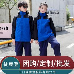 Skiing Suits Winter Outdoor Ski-wear Children Two-piece Warm Windproof Waterproof Girls Snow Set Suit