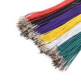 Lighting Accessories Dupont Terminal Wire 2.54mm Female To White Black Red Yellow Blue Green Single Double End Pressure Reed Connector 30CM