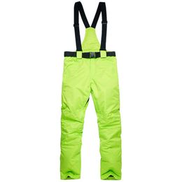 Skiing BIB Pants New Men And Women' Cheap Abrasion Proof Anti Wind Water Trousers L221025