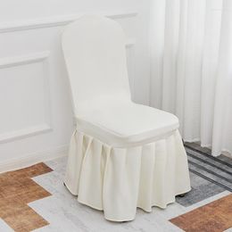 Chair Covers Grainbuds Wedding Dining Thickened Large Skirt Stretch Cover One-piece El Bar Banquet Stool