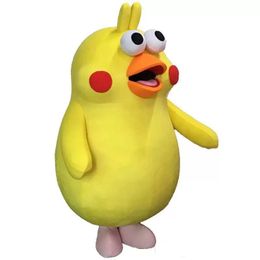 Supercute Japanese Cartoon Parrot Brother Mascot Lovely Character Mascot Costume Fat Parrot Suit