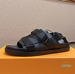 Flip Flops Sandals Slippers Summer Slides Men Designer Top Qulity Draw String Luxury Flat Male 2022