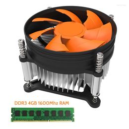 Ram Memory 115X Cooling Fan 1600Mhz 240 Pins PC3-12800 Desktop For AMD Memoria