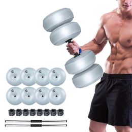 Dumbbells Men Gym Weight Dumbbell Set Non-slip Water Filled Travel Mancuernas Adjustable Fitness Workout Tools