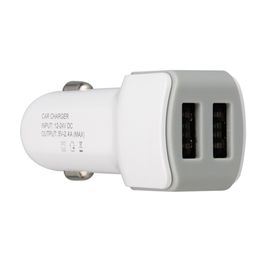 Dual Ports Car Charger 5V 2.4A Portable USB Power Adapter Charging For Samsung Xiaomi Universal Phones