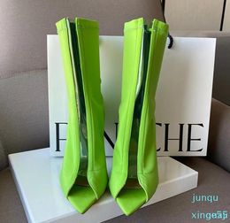 Designer brand Boots For Spring Super Sexy Elegant 105Mm Stiletto Heel 03