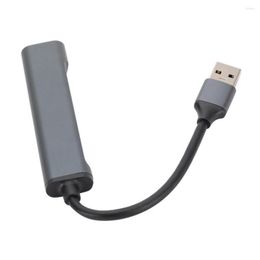 Lightweight Great USB 3.0 Universal Docking Hub With Card Reader Metal Cable Multipurpose For School