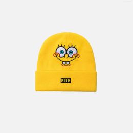 Beanie/Skull Caps Knitted Hat Kith Winter Women Cute Cartoon Pink Starfish Pattern Embroidery Autumn Winter Outdoor Cold