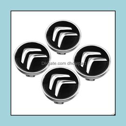 Wheel Covers 4Pcs 60Mm For Citroen Car Wheel Cap Hubcap Er C4 Picasso C3 Berlingo C5 X7 C2 C1 Ds3 Zx Xsara C8 Ds Ds4 Logo Rim Access Dhg4A