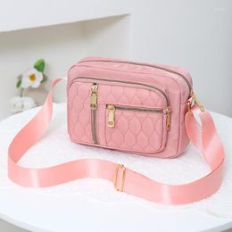 Evening Bags Oxford Cloth Middle-aged Women Bag Mother Casual Shoulder Multi-layer Messenger Crossbody Collection Purse Small