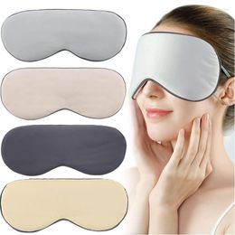 Berets Sleep Eye Mask Shading Rest Relief Fatigue Double-sided Available Breathable Blindfold Patch Eyeshade Protable Unisex