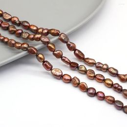 Beads Natural Freshwater Quality Pearl Irregular Coffee Colour Loose Pearls For DIY Bracelet Necklace Jewellery Accessories Making