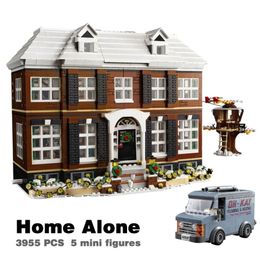 Blocks 3955 PCS Home Alone Compatible 21330 Model Building Blocks Brick Education Birthday Christmas Gifts Toys 221025
